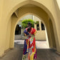 Juno Dress in Florentine Mosaic Print