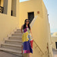 Hibiscus Dress in Florentine Mosaic Print