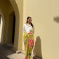 Nadia Set in Tuscan Olive Print