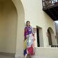 Dora Dress in Florentine Mosaic Print