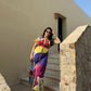 Alessia Dress in Florentine Mosaic Print