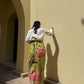 Nadia Set in Tuscan Olive Print