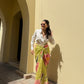 Nadia Set in Tuscan Olive Print