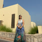 Ischia Dress in Capri Coast Print