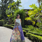 Kiara dress in Coastal Serenade print