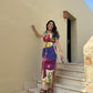 Alessia Dress in Florentine Mosaic Print