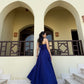 Selvara Dress in Ultramarine Blue