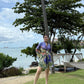 Mira dress in Coastal Serenade print