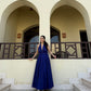Selvara Dress in Ultramarine Blue