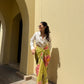 Nadia Set in Tuscan Olive Print