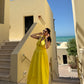 Selvara Dress in Sunshine Yellow