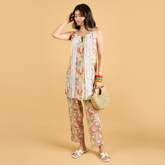 Basanti suit set