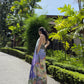 Kiara dress in Coastal Serenade print