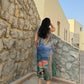 Hibiscus Dress in Capri Coast Print