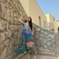 Hibiscus Dress in Capri Coast Print