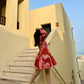 Rosabella Dress in Bubbly Spritz Print