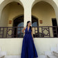 Selvara Dress in Ultramarine Blue