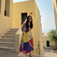 Hibiscus Dress in Florentine Mosaic Print