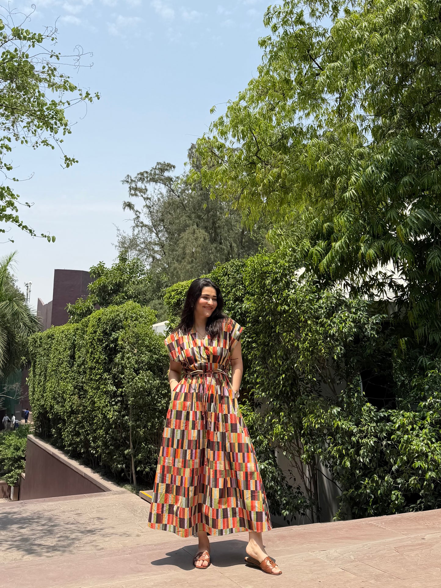 Bonita Dress in Camino print