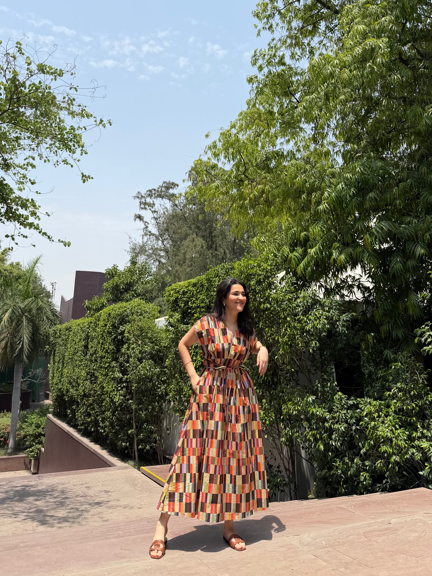 Bonita Dress in Camino print