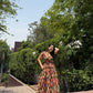 Bonita Dress in Camino print