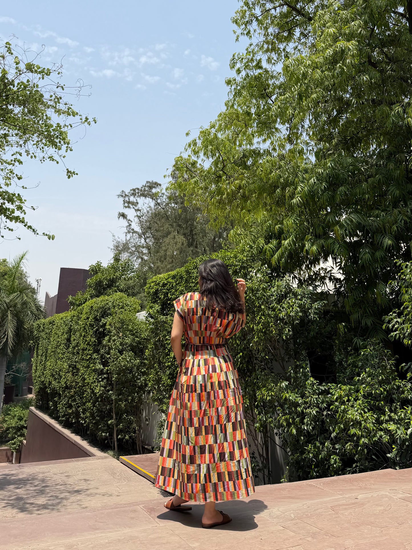 Bonita Dress in Camino print