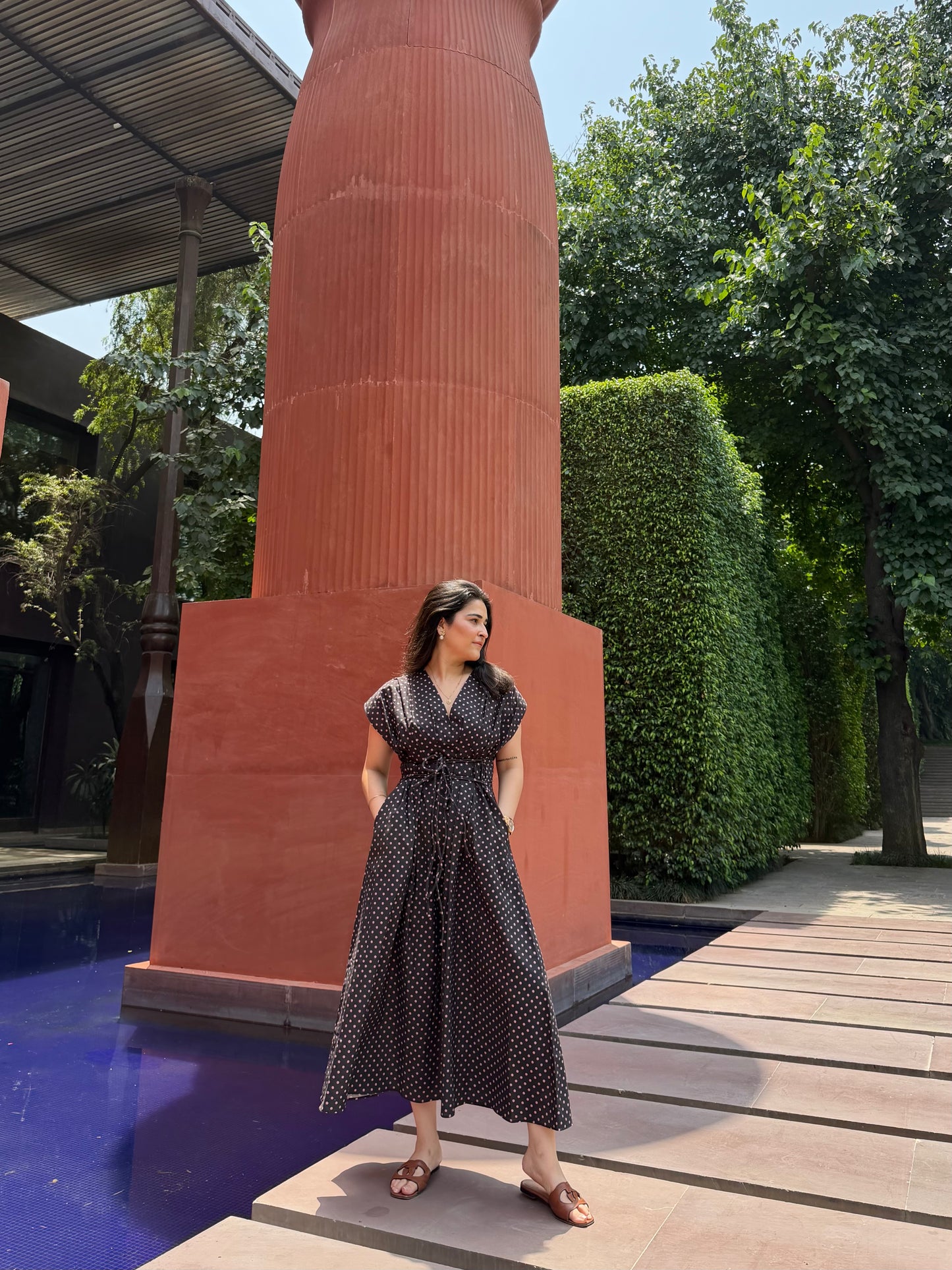 Bonita Dress in Perla print