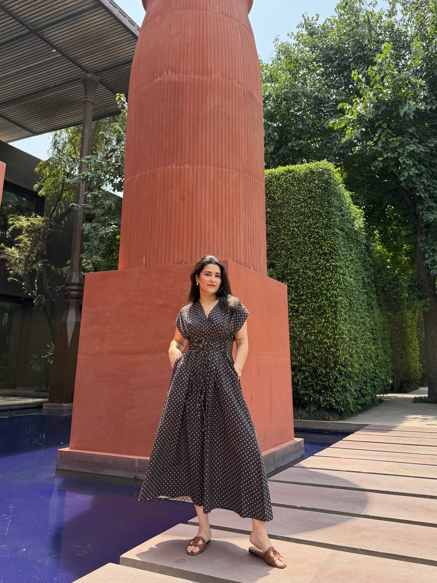 Bonita Dress in Perla print