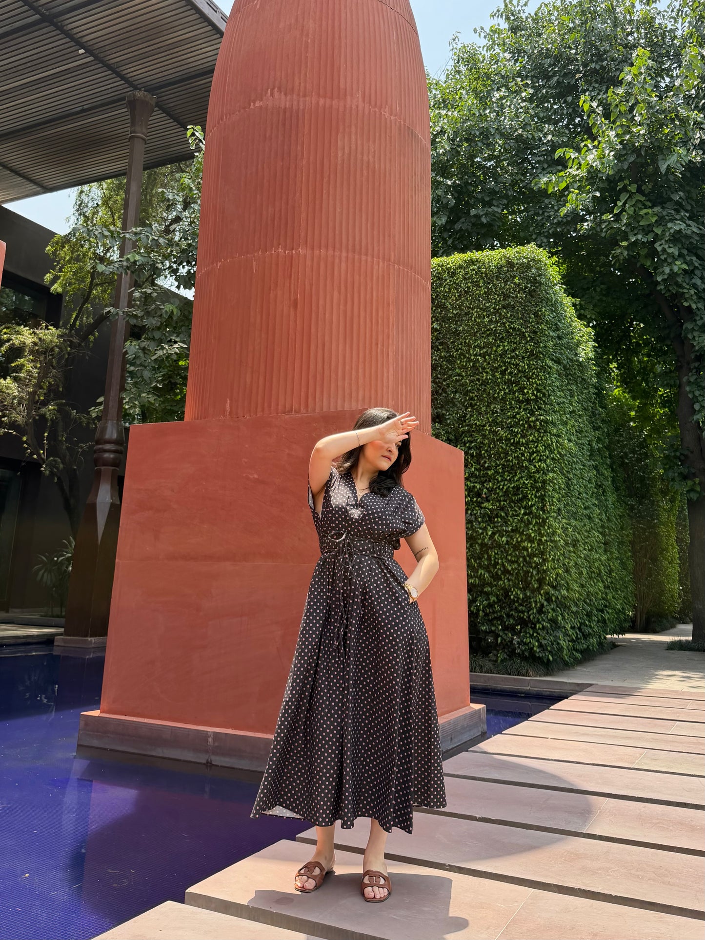 Bonita Dress in Perla print