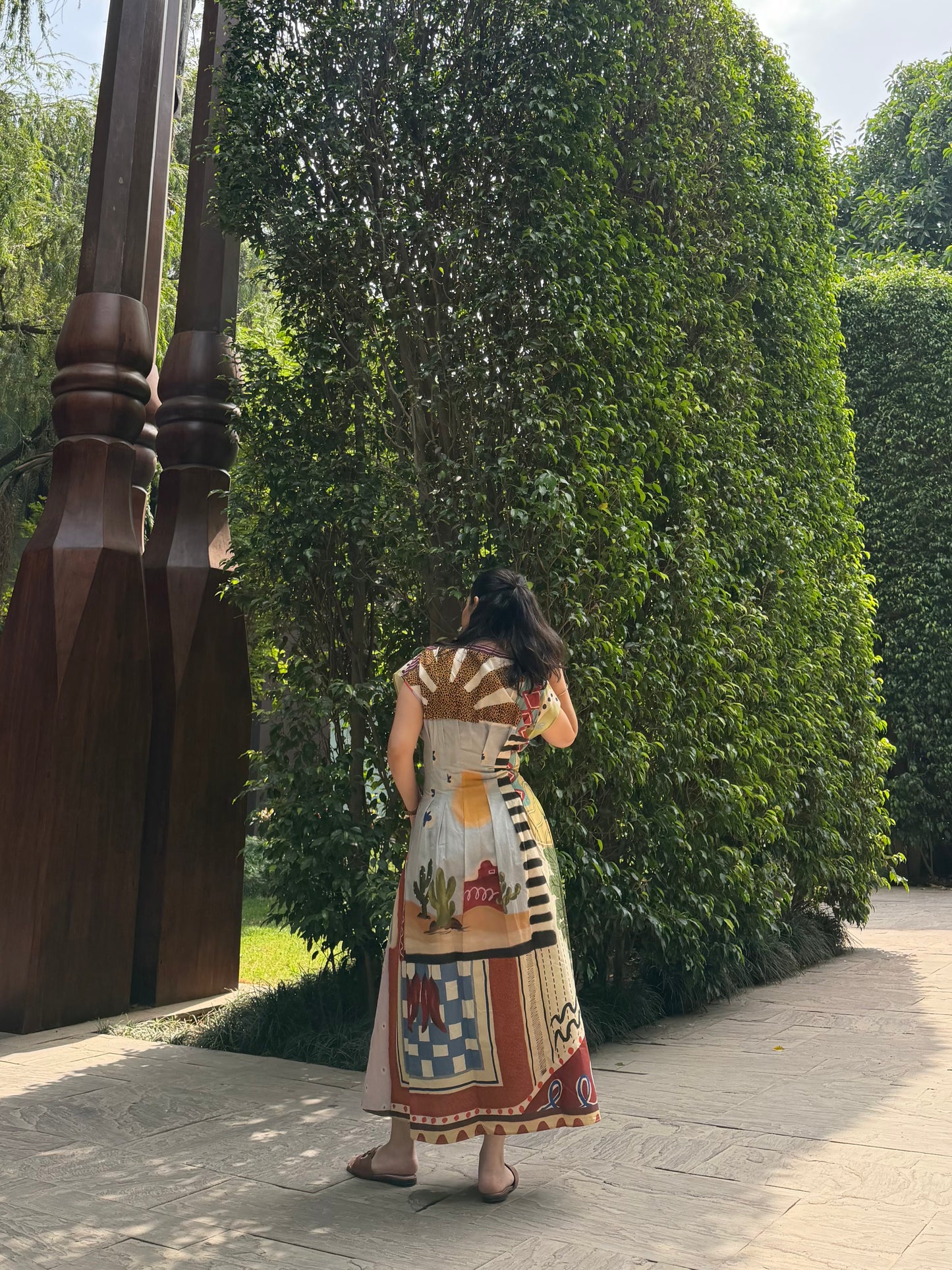 Bonita Dress in Encanto print