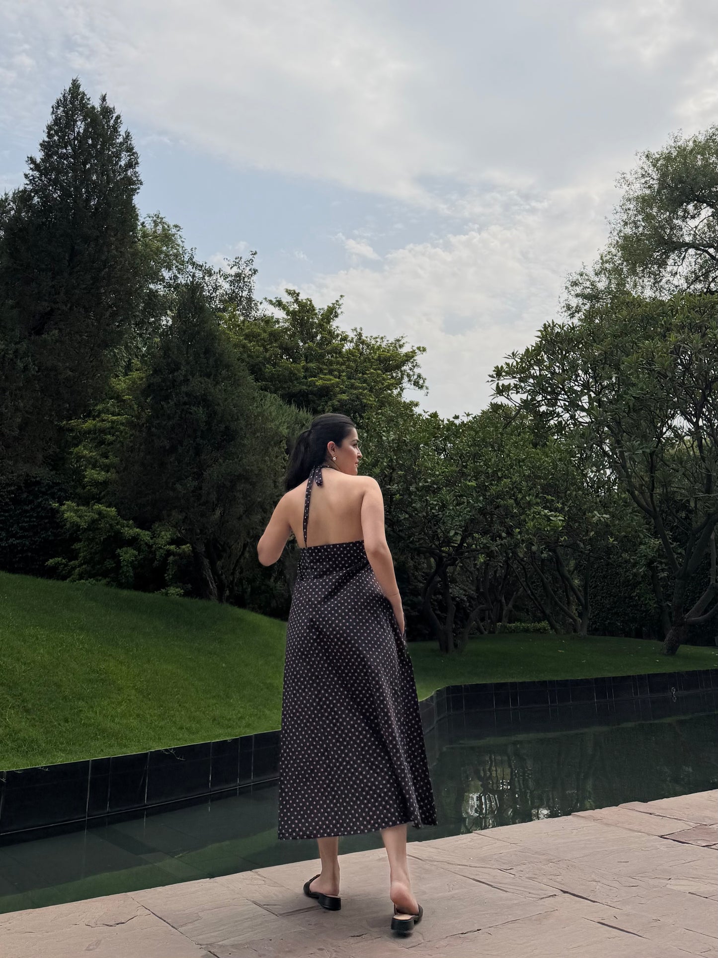 Alondra Dress in Perla print