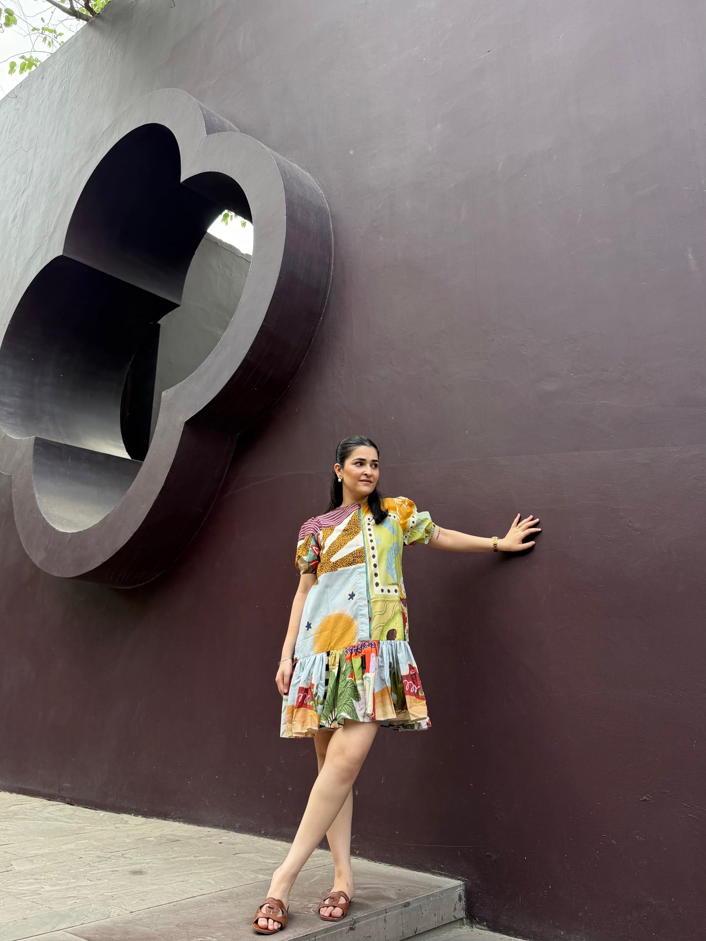 Dahlia Dress in Encanto print