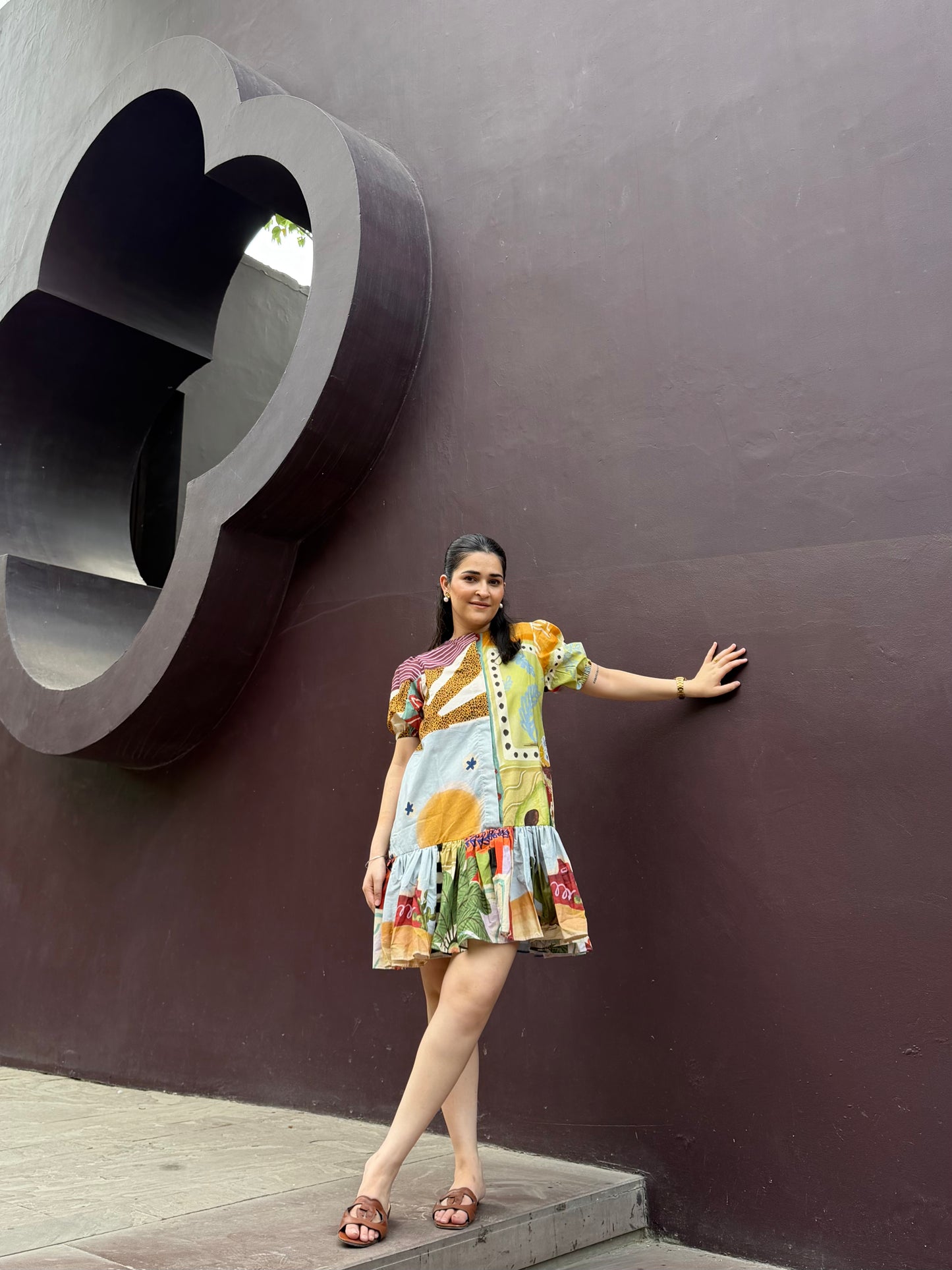Dahlia Dress in Encanto print