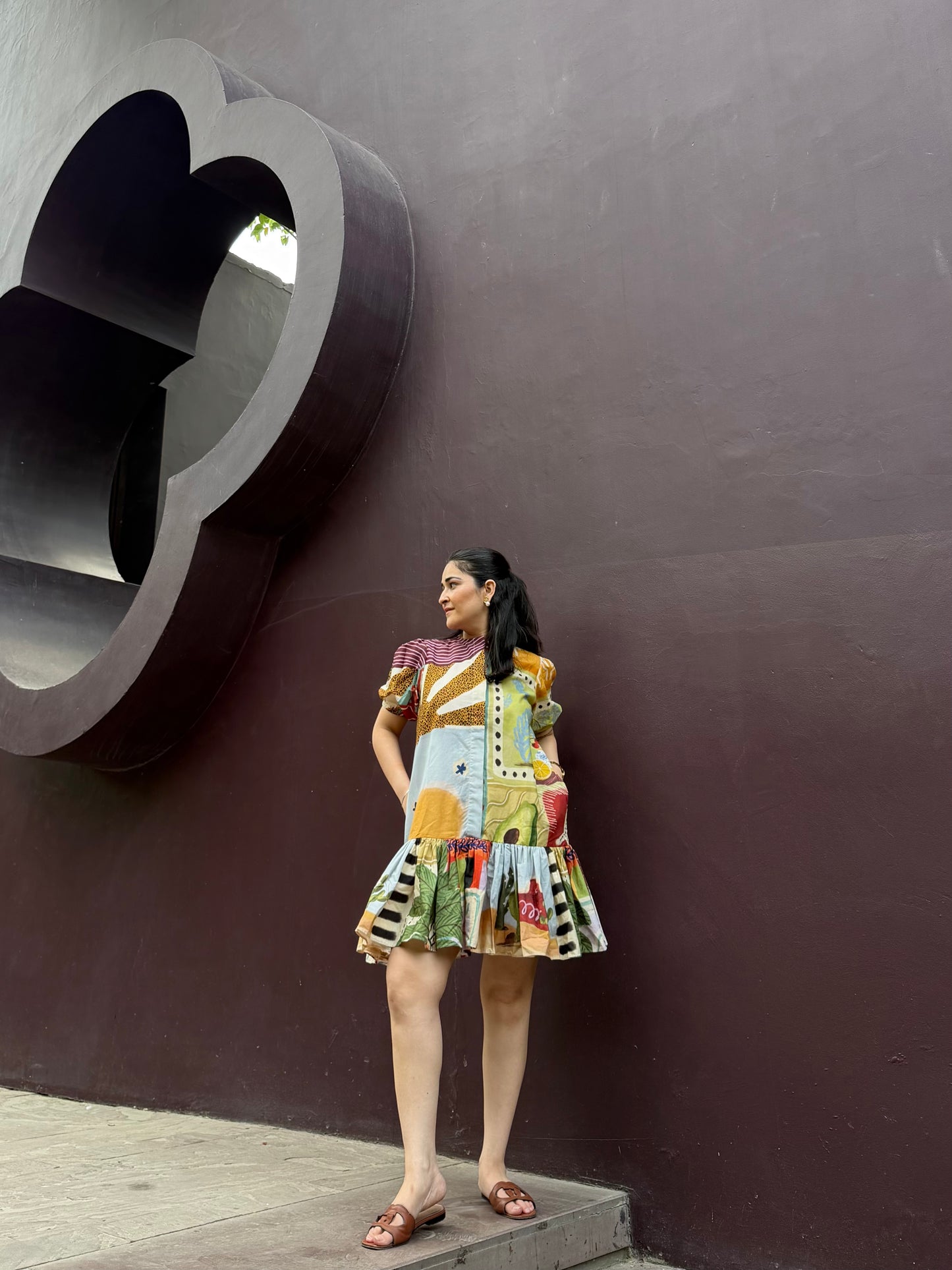 Dahlia Dress in Encanto print