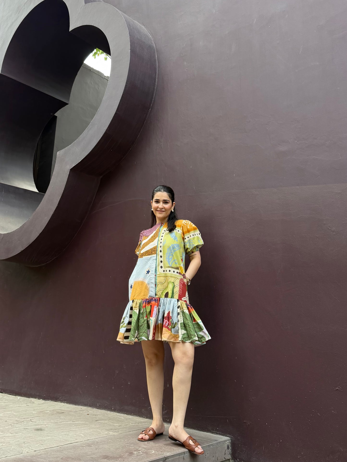 Dahlia Dress in Encanto print