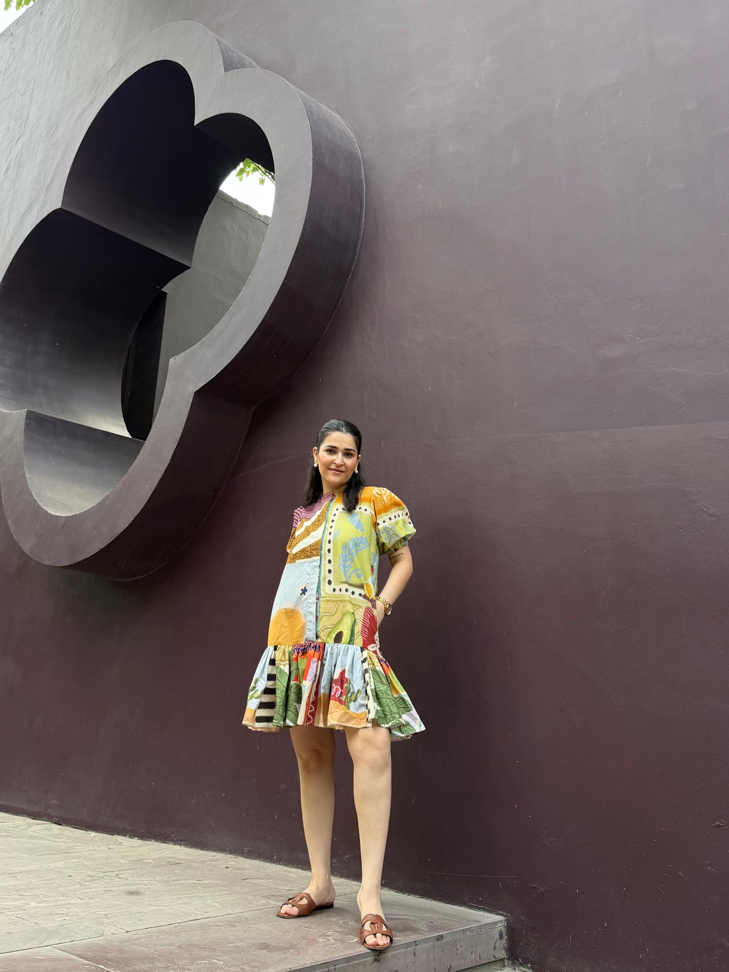 Dahlia Dress in Encanto print