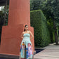 Isadora Dress in Casa Parade print