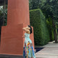 Isadora Dress in Casa Parade print