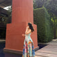 Isadora Dress in Casa Parade print
