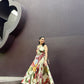 Selvara Dress in Sol Garden print (Sandstone)