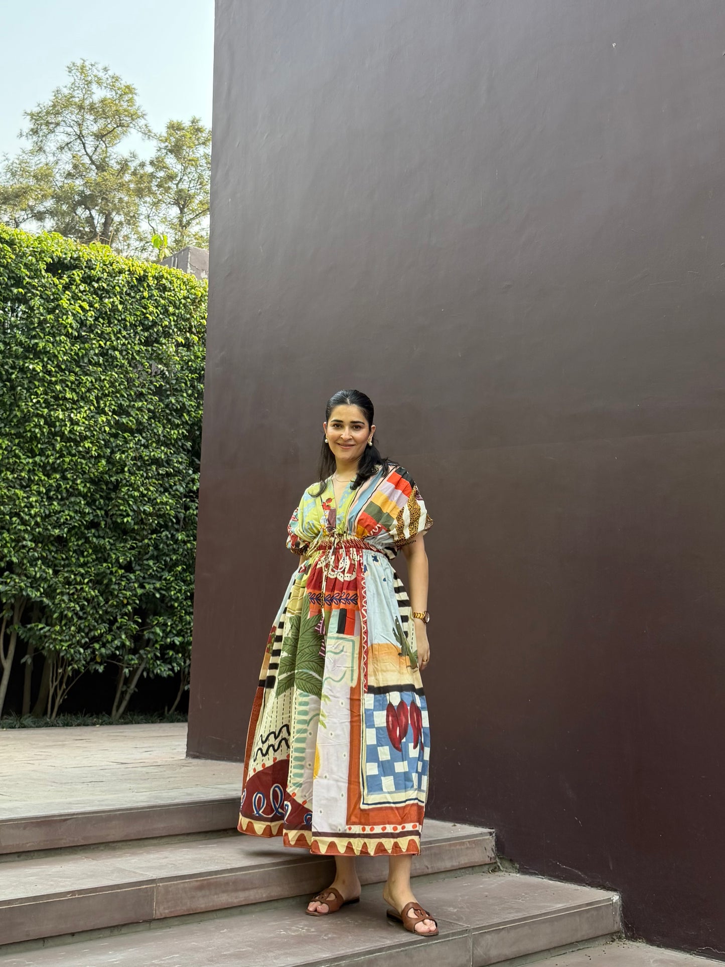 Nirvana Dress in Encanto print
