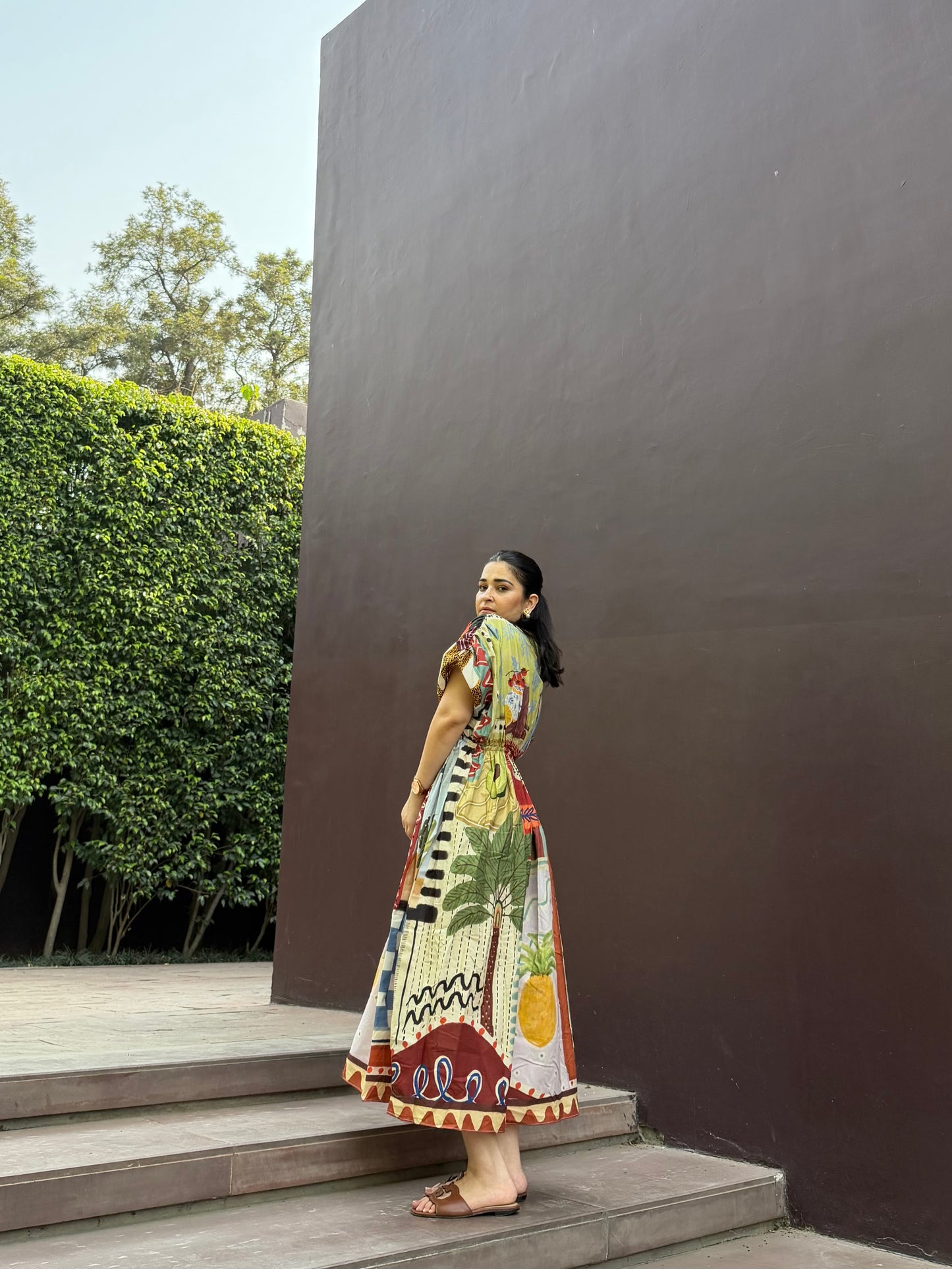 Nirvana Dress in Encanto print