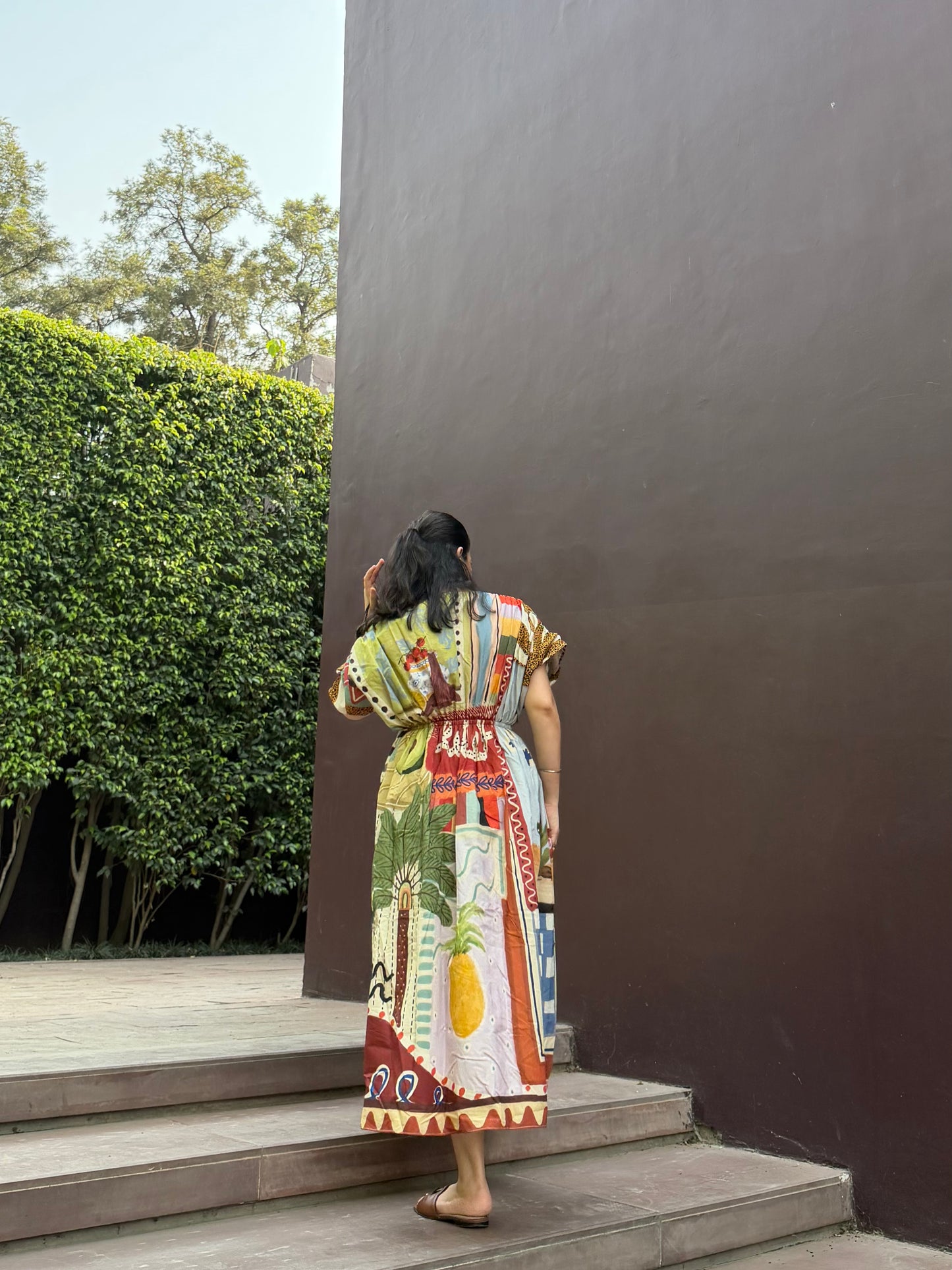Nirvana Dress in Encanto print