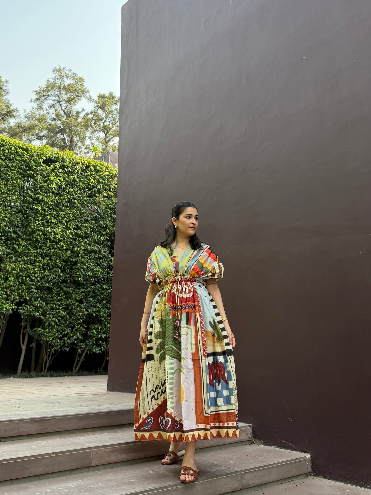 Nirvana Dress in Encanto print