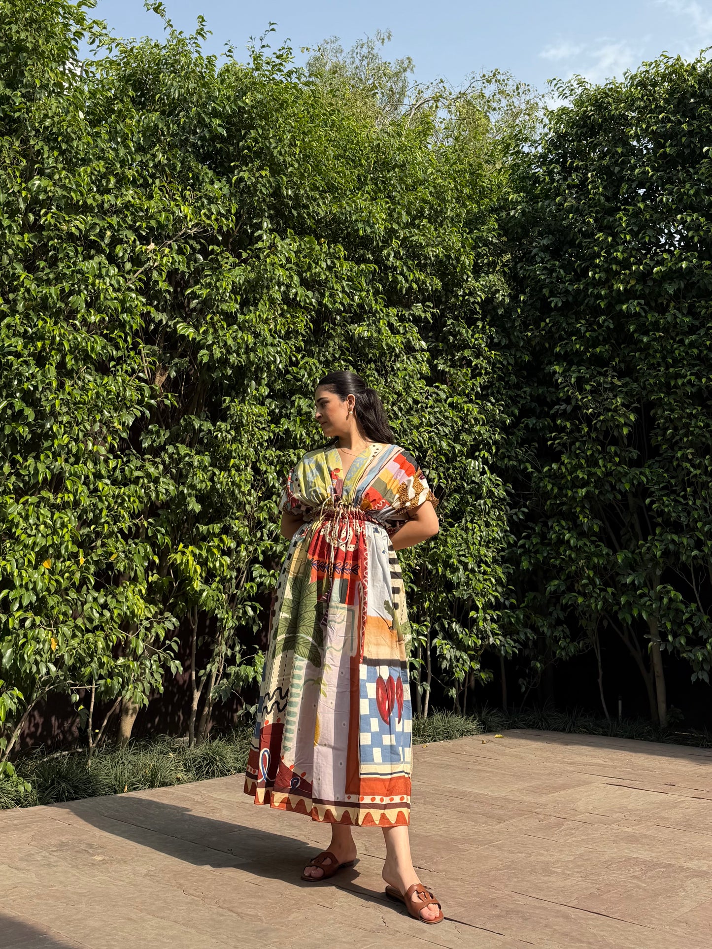 Nirvana Dress in Encanto print