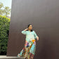 Dora Dress in Casa Parade print