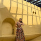 Paloma Dress in Camino print