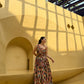 Paloma Dress in Camino print