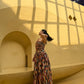 Paloma Dress in Camino print