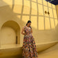Paloma Dress in Camino print